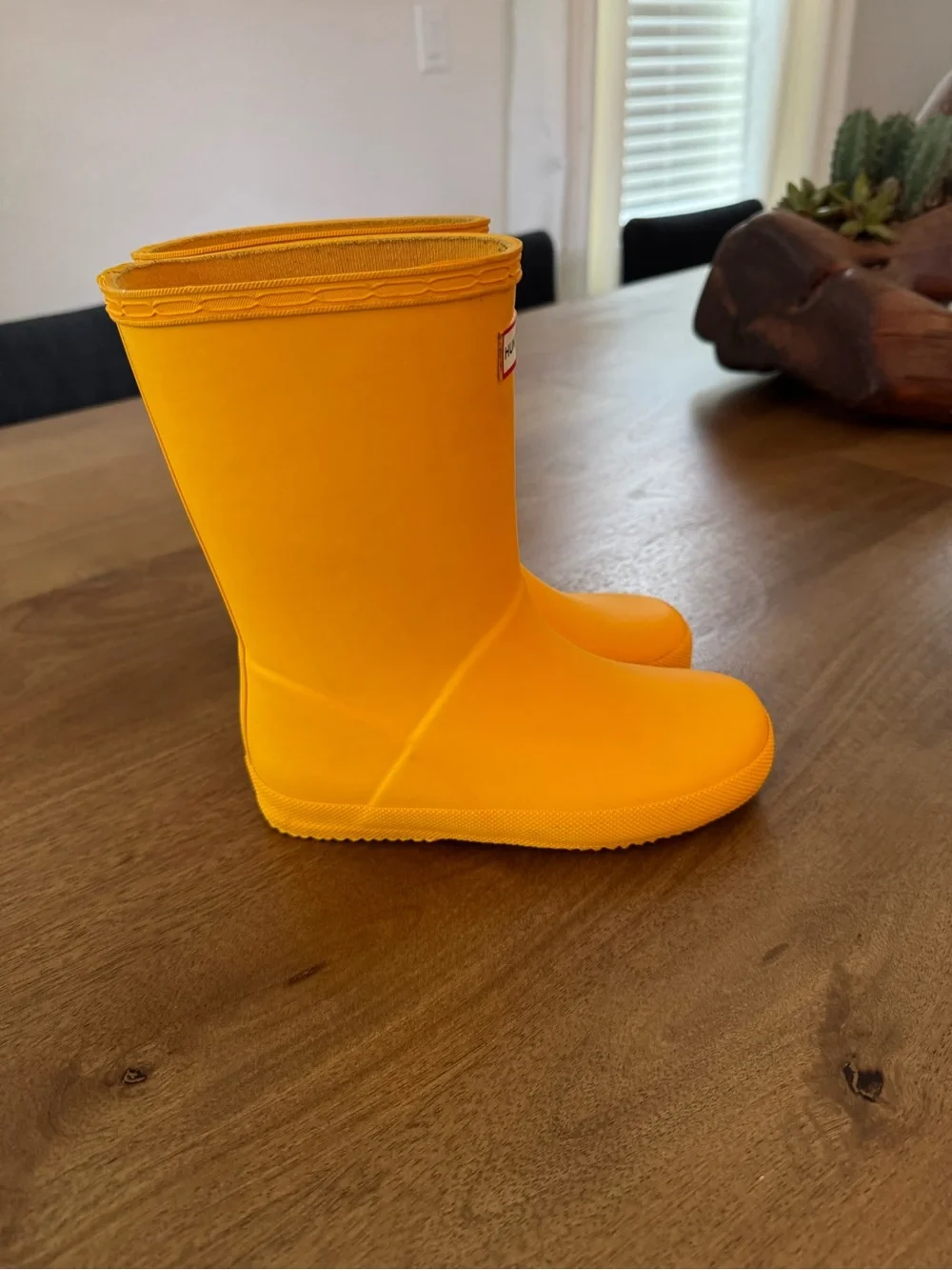 Hunter Bright Yellow Rain Boots